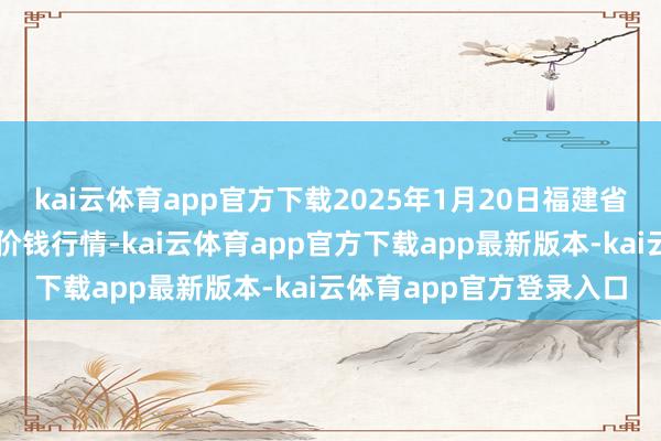 kai云体育app官方下载2025年1月20日福建省福鼎市商贸业做事中心价钱行情-kai云体育app官方下载app最新版本-kai云体育app官方登录入口